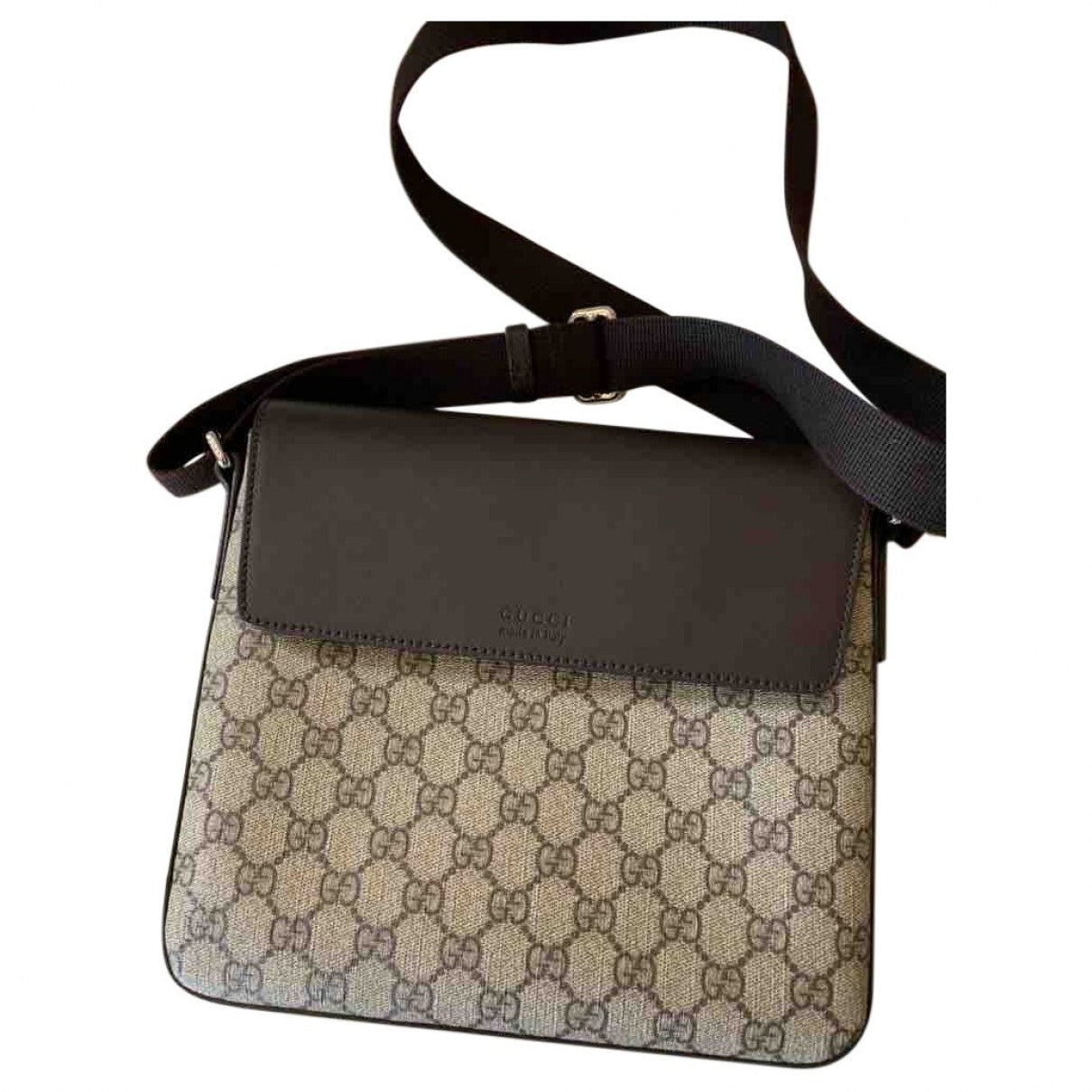Gucci beige cloth bag