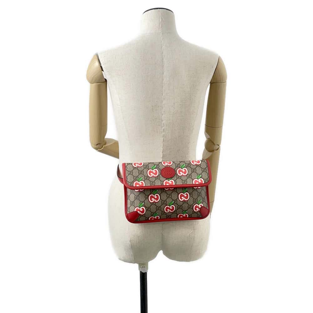Gucci Leather Canvas Crossbody