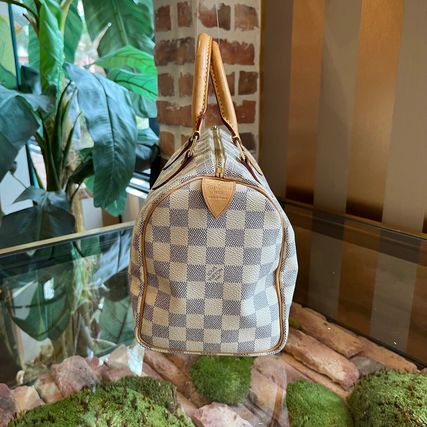 LOUIS VUITTON Damier Azur Crossbody