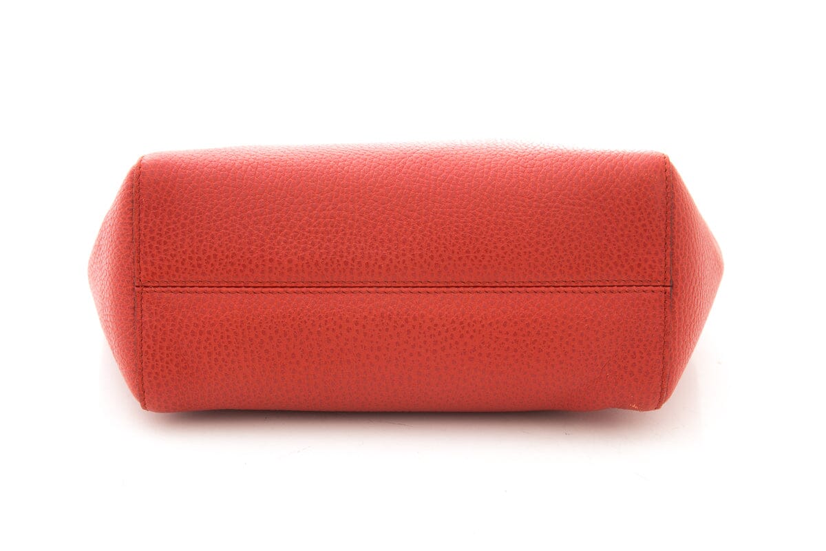 Gucci Orange Leather Tote