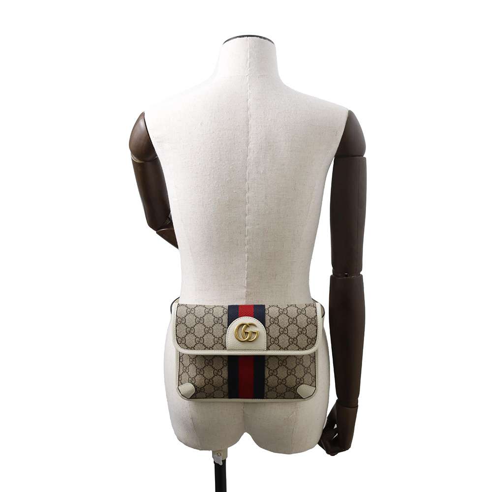 Gucci Leather Canvas Crossbody