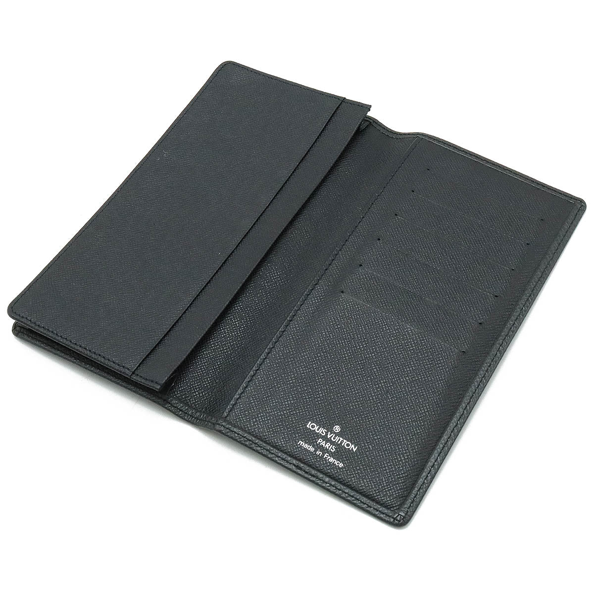 Louis vuitton TIGRA PORTO CULT CREEDY YEN 2 folded wallets 2 folded wallets LEZER ALDOWERS BLACK M31002