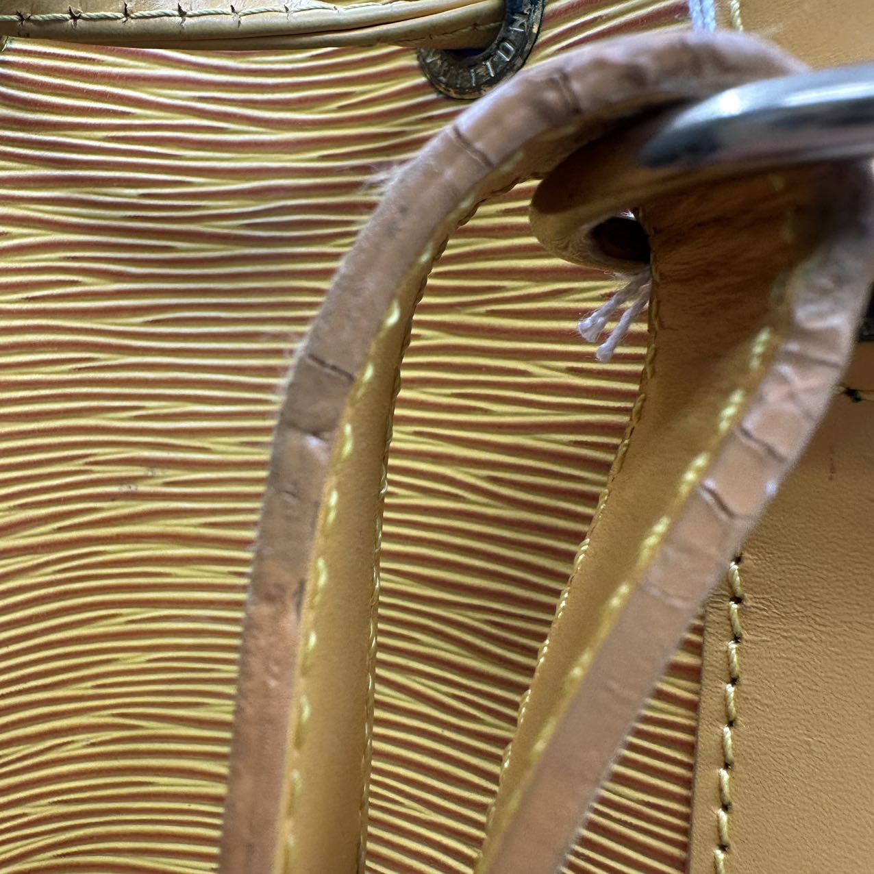 LOUIS VUITTONNoe Epi Leather Bag