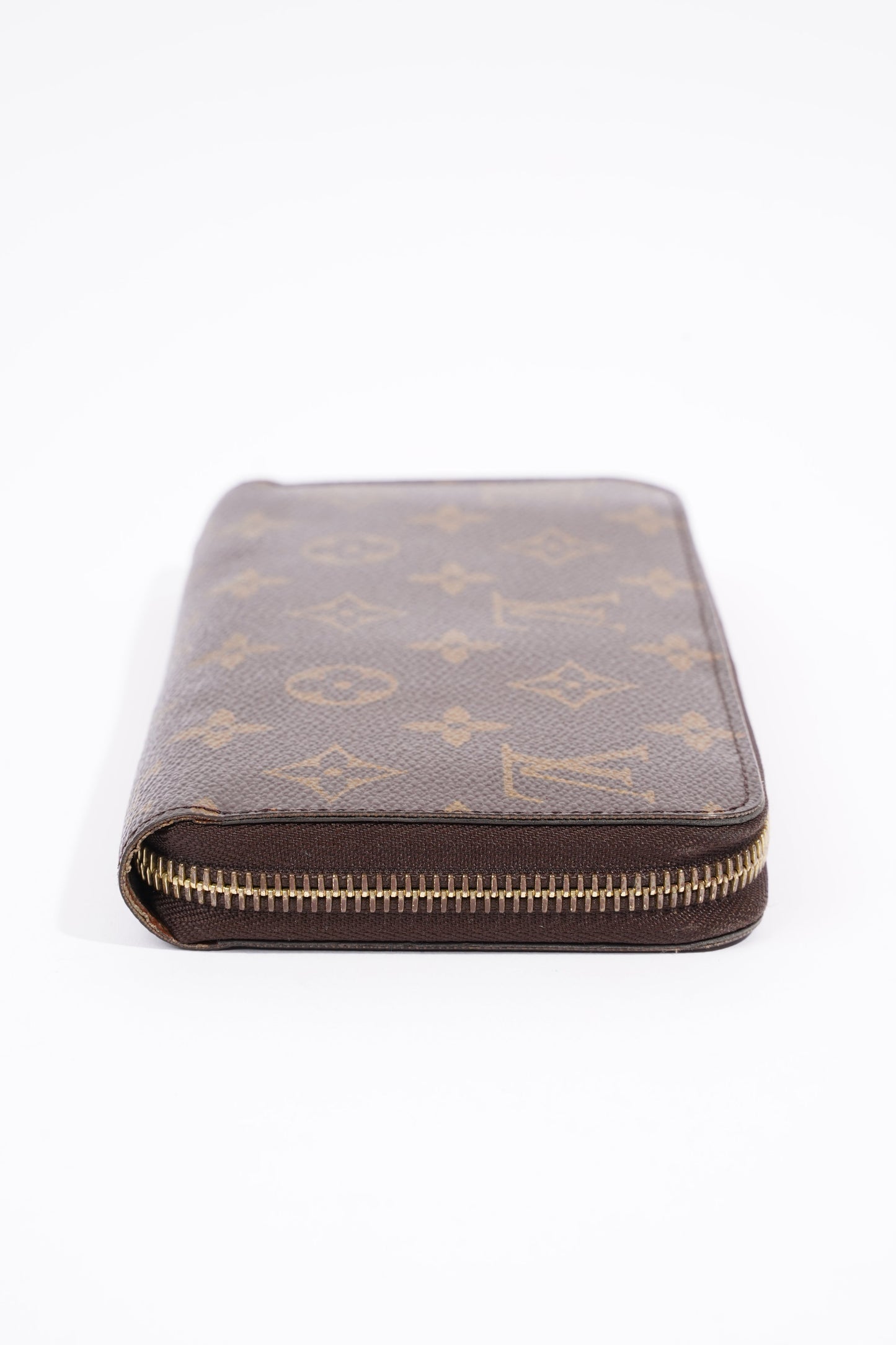 Louis Vuitton Monogram Zippy Wallet Brown Monogram Canvas
