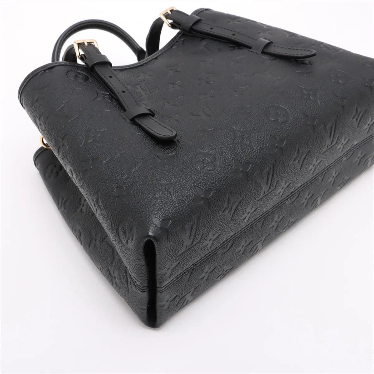 Louis Vuitton Black Monogram Empreinte Leather Babylon PM Clearance Sale