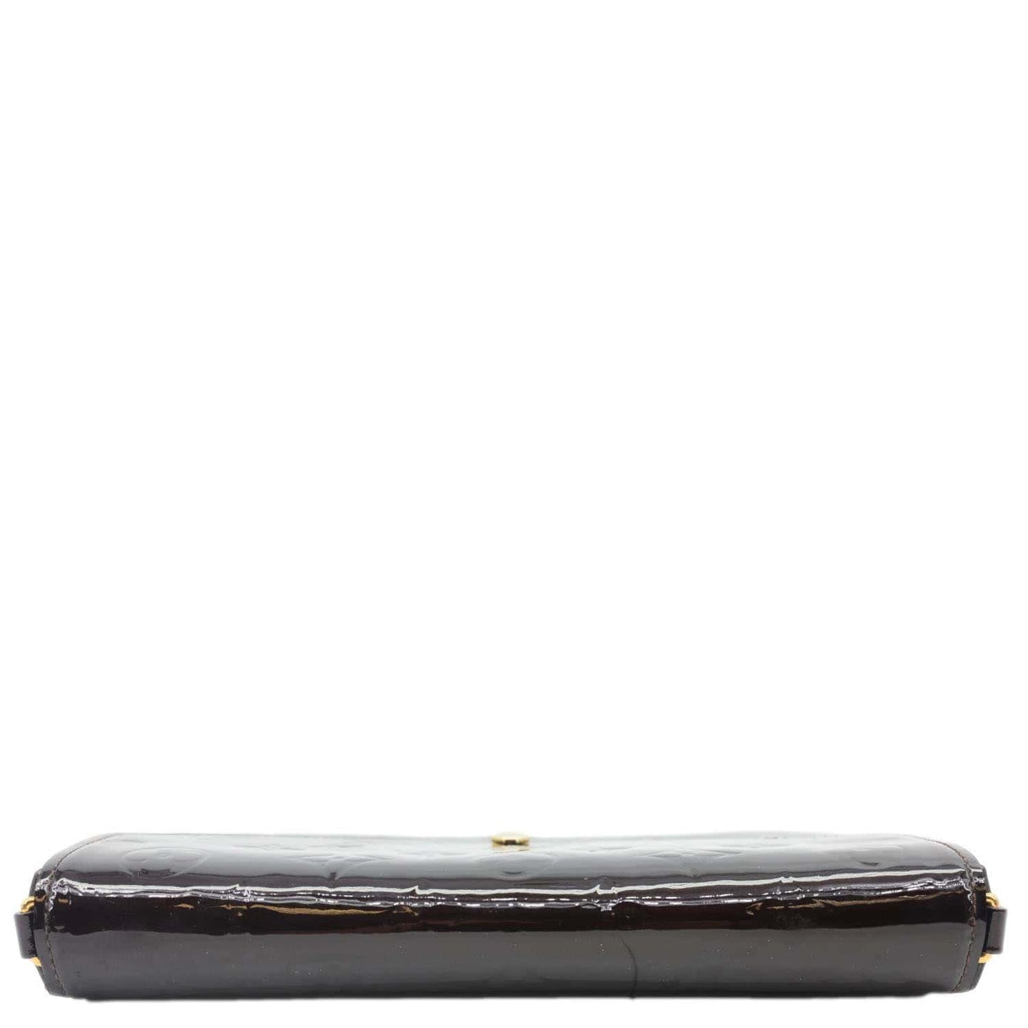 LOUIS VUITTON Felicie Pochette Monogram Vernis Shoulder Bag Amarante