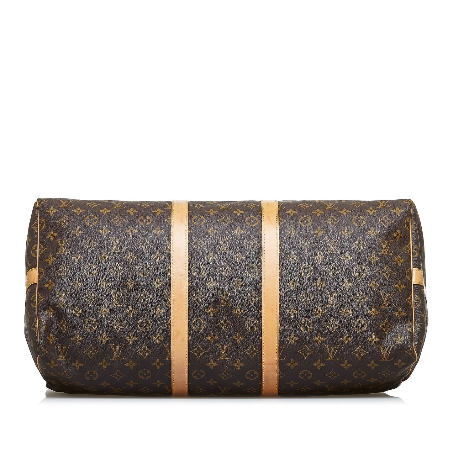 LOUIS VUITTON Monogram Keepall Bandouliere 55 Travel Bag