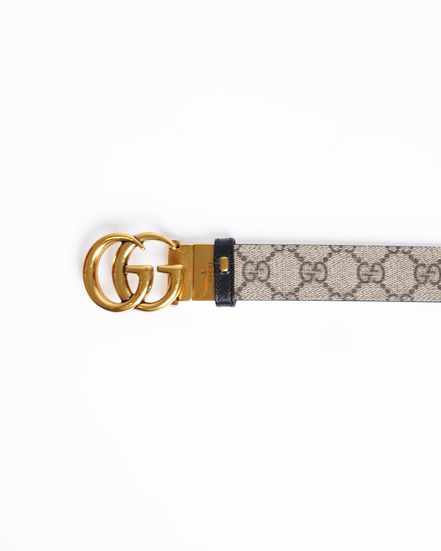 Gucci Monogram Leather Canvas Handbag