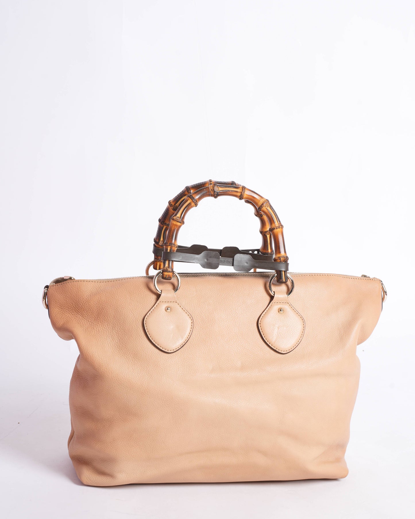 Gucci Lou Leather Top Handle Tote
