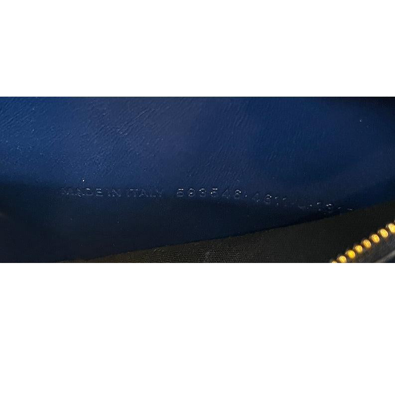 Balenciaga Croc-Embossed Hourglass Small Top Handle Bag