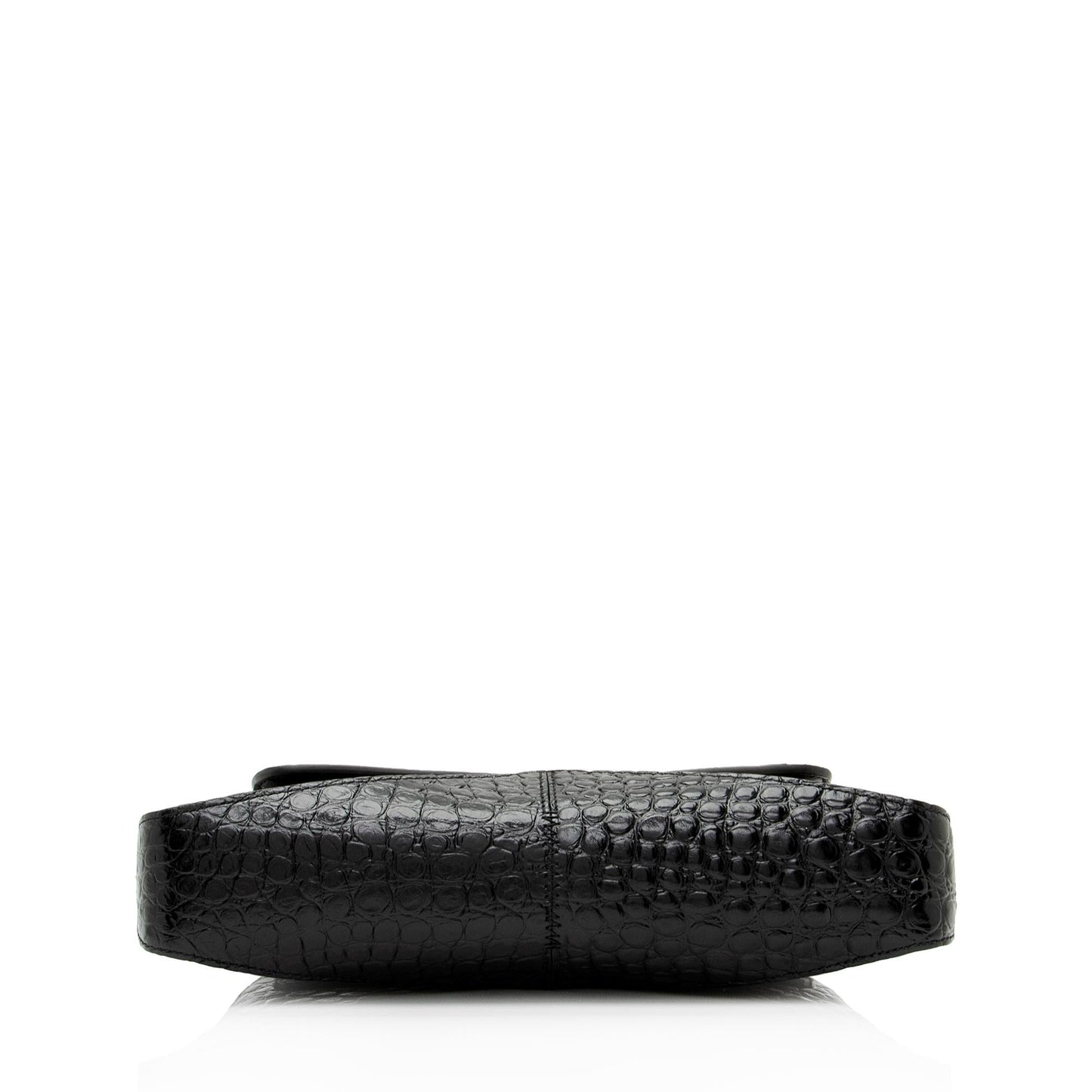 Luxury Balenciaga Trending 2026 Shiny Croc Embossed Calfskin XX Small Flap Bag (SHF-HmNLTl)