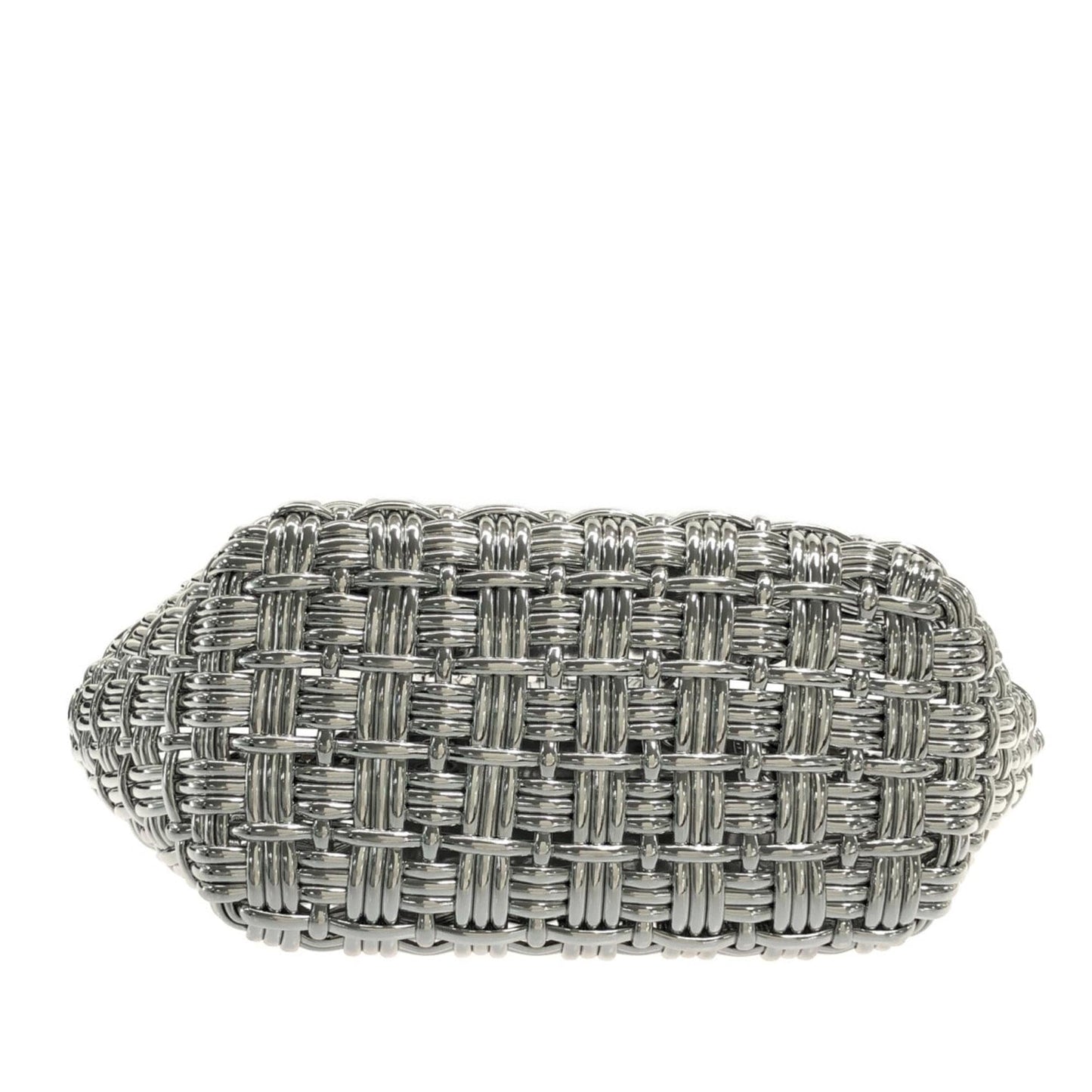 Luxury Balenciaga Trending 2026 XS Mettalic Woven Bistrot Panier Tote (SHG-iHAY00)