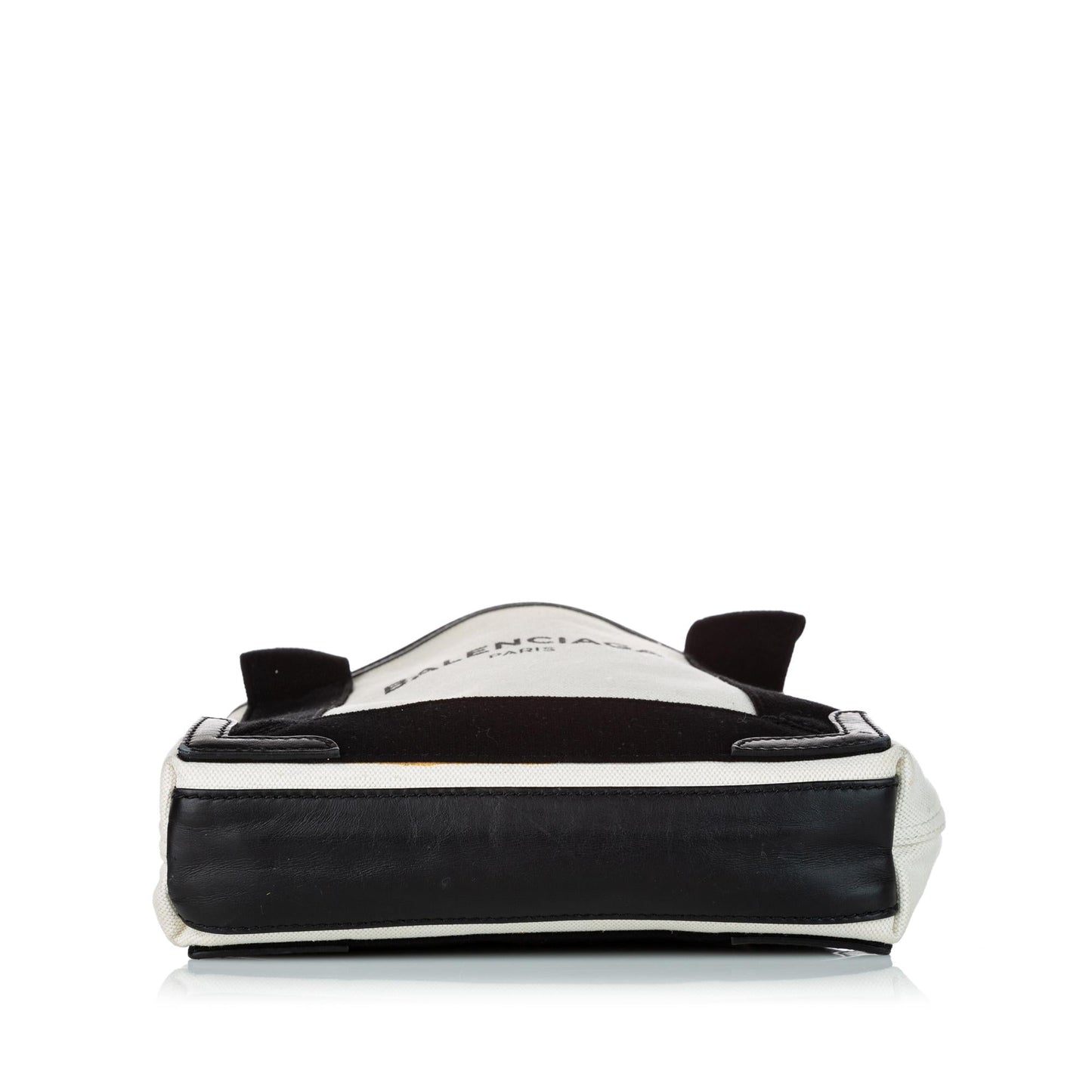 Luxury Balenciaga Trending 2026 XS Navy Cabas Canvas Satchel (SHG-30718)