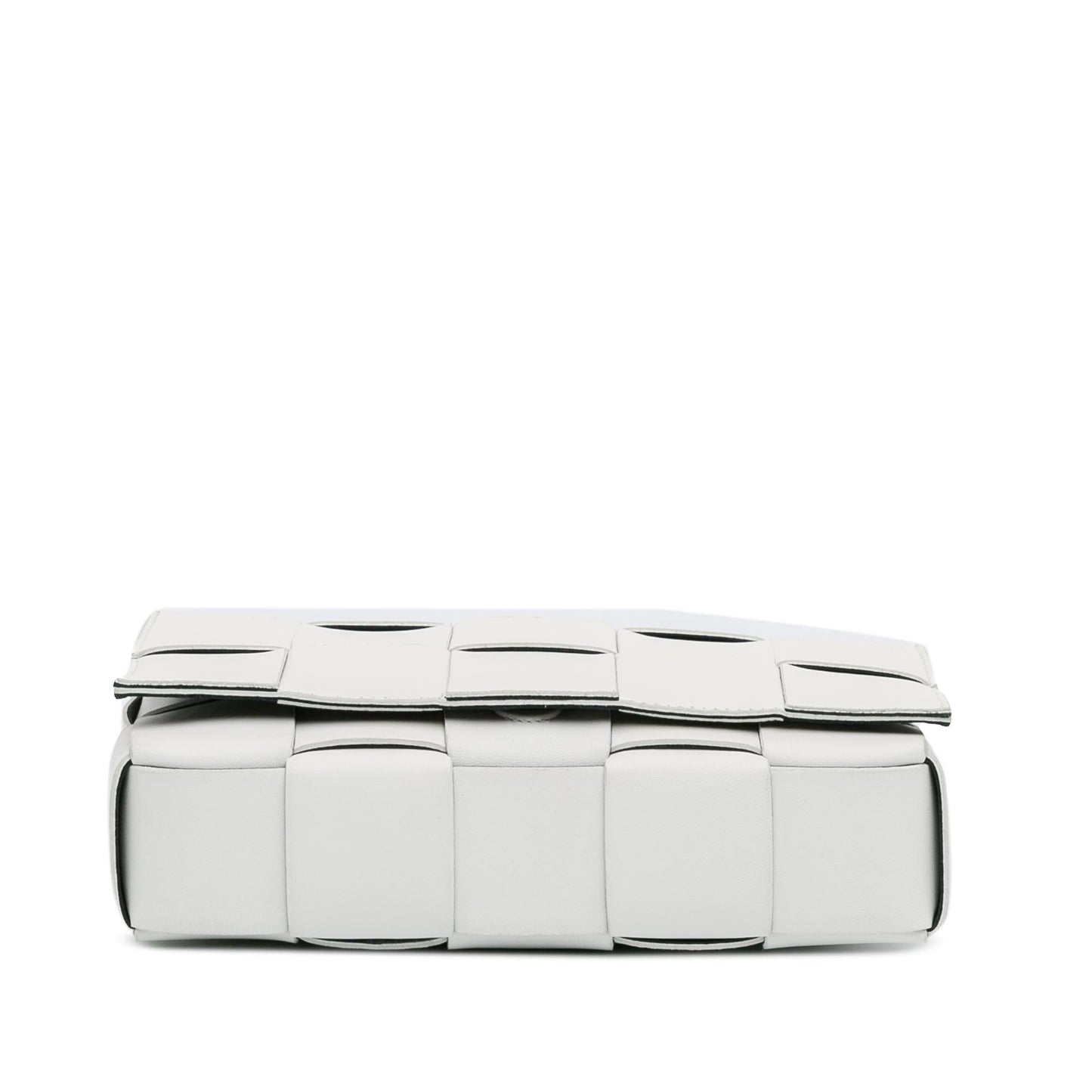 Luxury Bottega Veneta Calfskin Intrecciato Cassette Crossbody (SHG-F2bVdG)