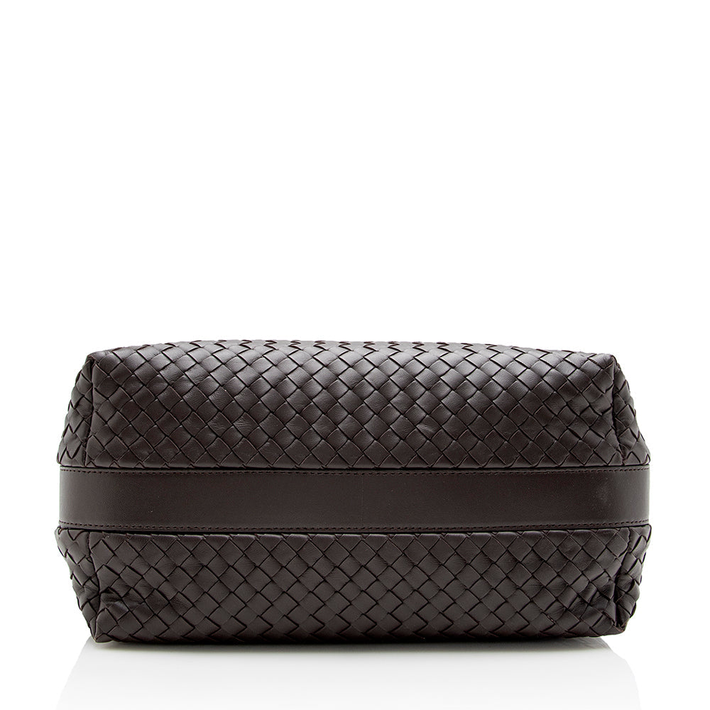 Luxury Bottega Veneta Intrecciato Nappa Sloane Hobo (SHF-15849)