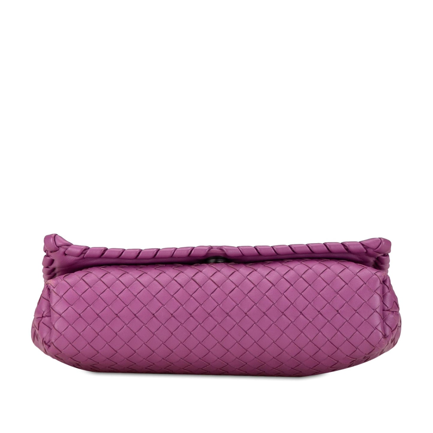 Luxury Bottega Veneta Nappa Intrecciato Dahlia Clutch Crossbody (SHG-6QbKxN)