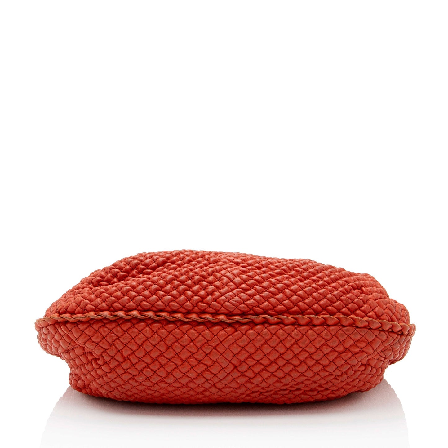 Luxury Bottega Veneta Ponza Nappa Leather Belly Mini Hobo (SHF-KzJN2f)