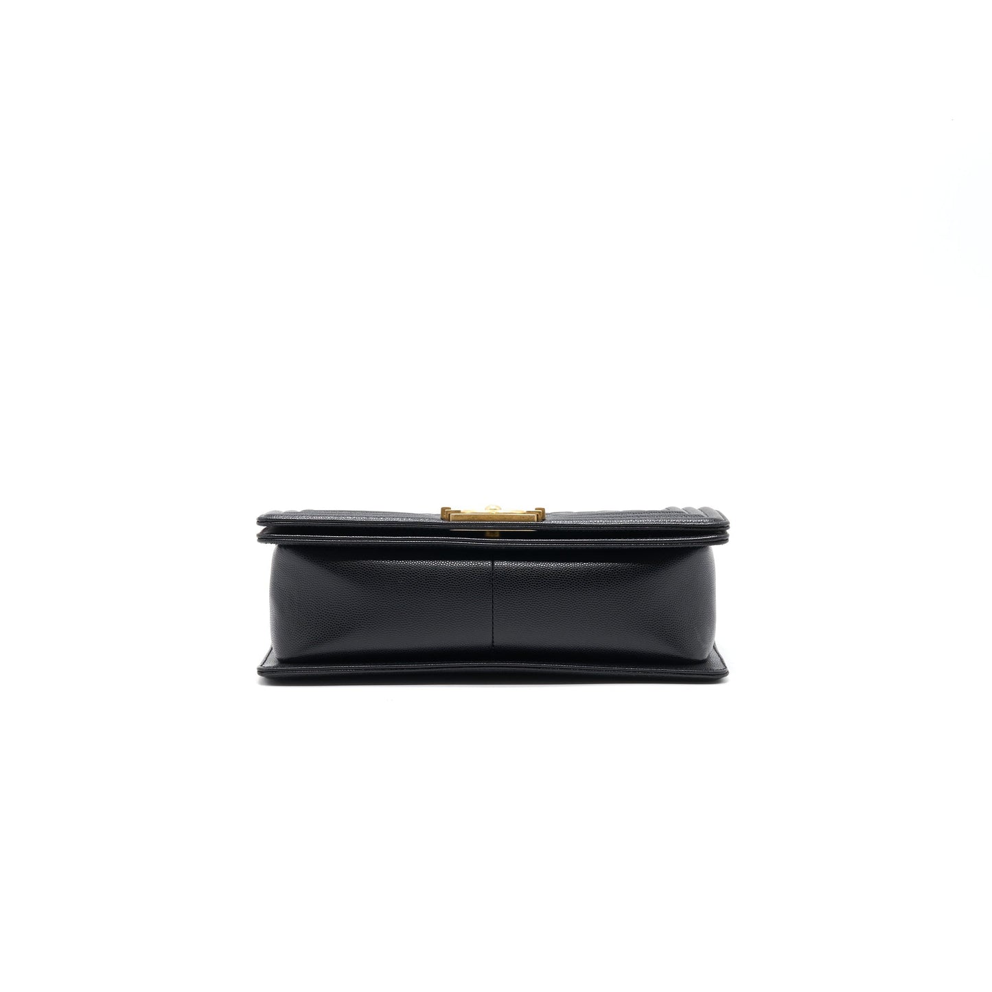 Chanel Boy Chanel Handbag Caviar Black