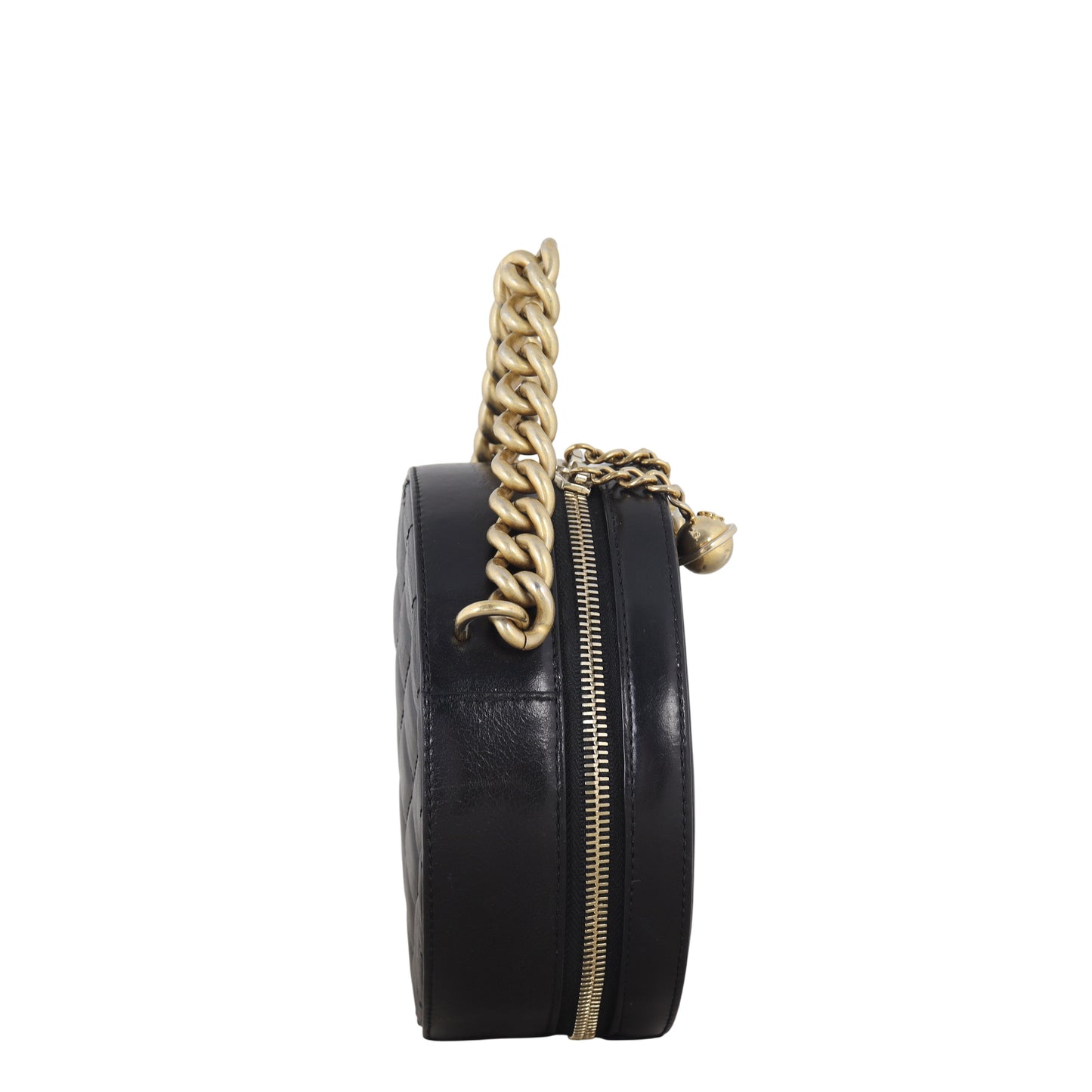 Chanel Round Clutch with Chain