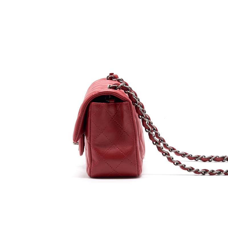 Chanel Lambskin Rectangular Mini Flap Bag