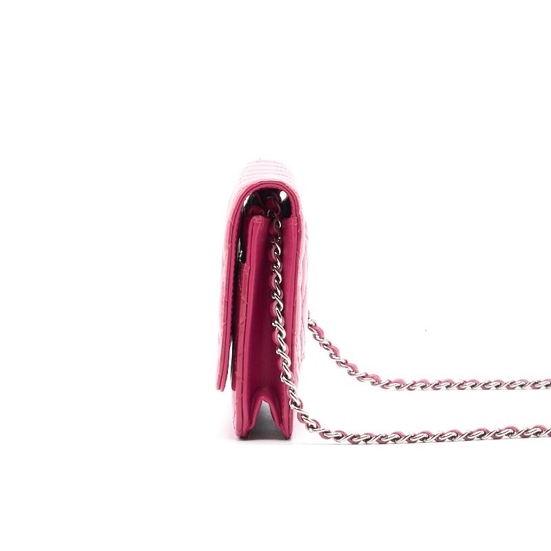 Chanel Patent Wallet on Chain Crossbody