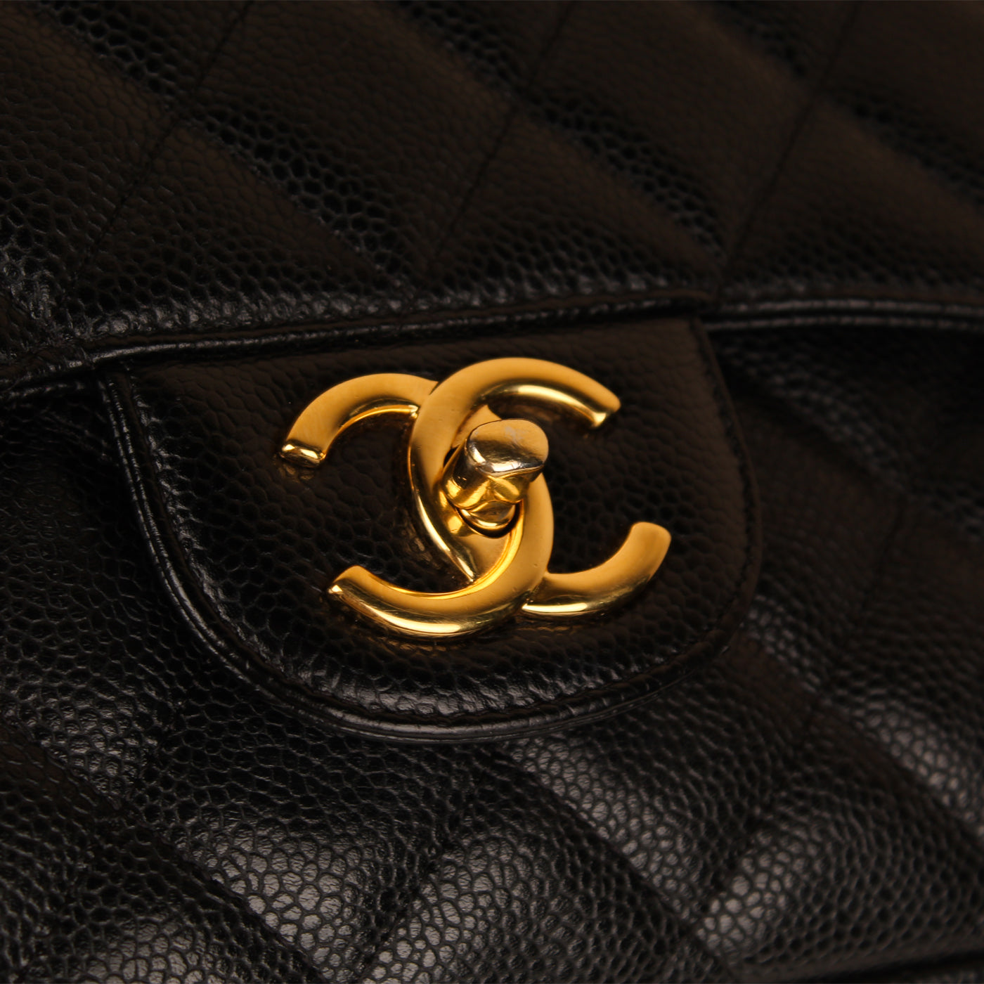 Chanel Classic Flap Bag - Black Maxi