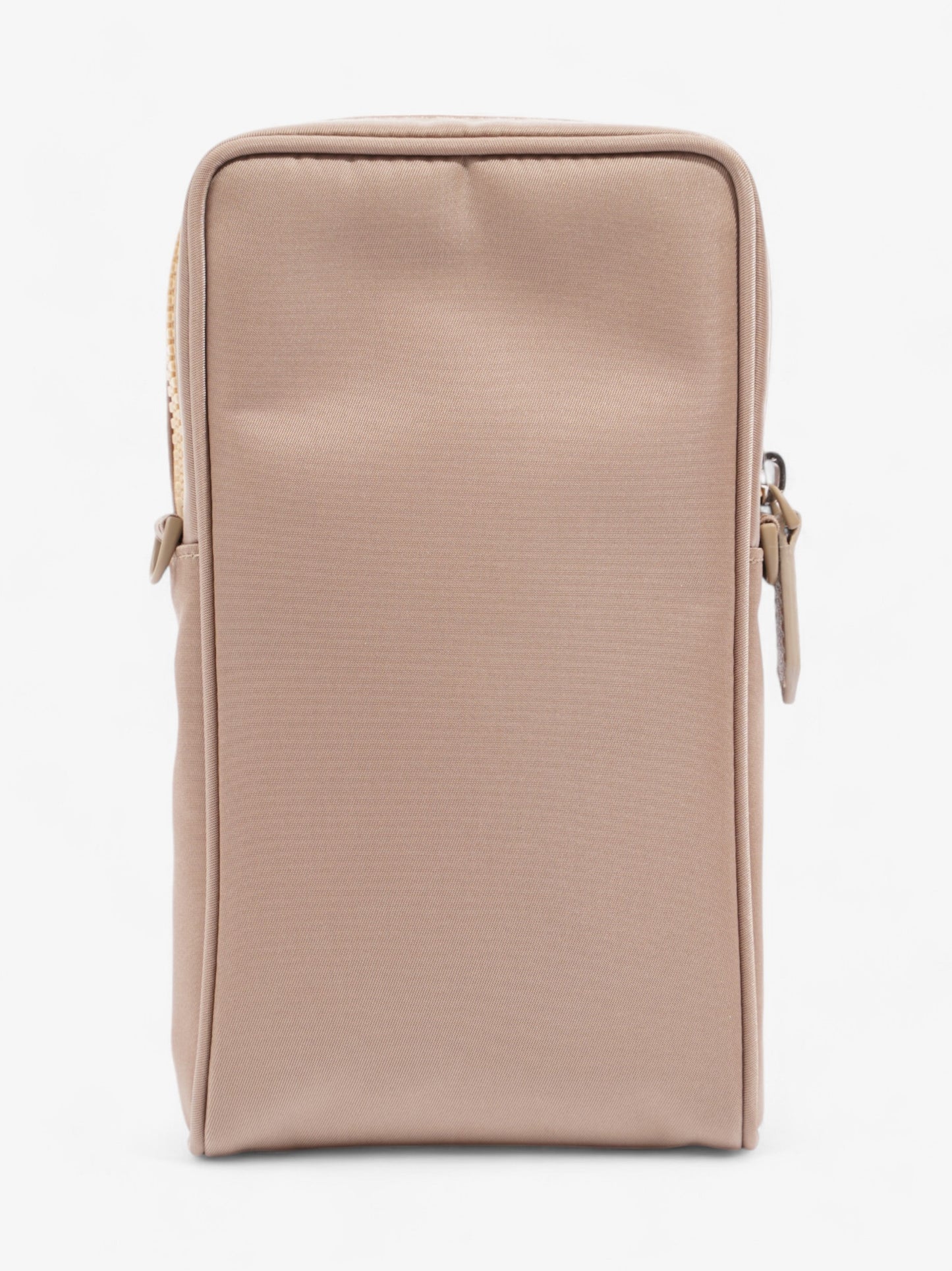 Fendi Kan U Tobacco / Zucca Embossed Leather Small