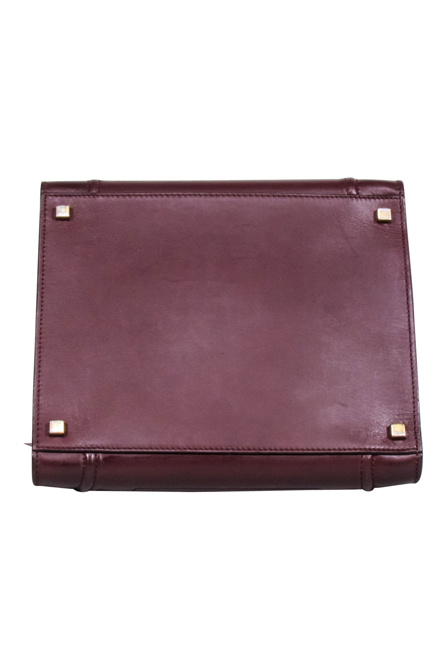 Luxury CELINE - Maroon Phantom Leather Luggage Tote