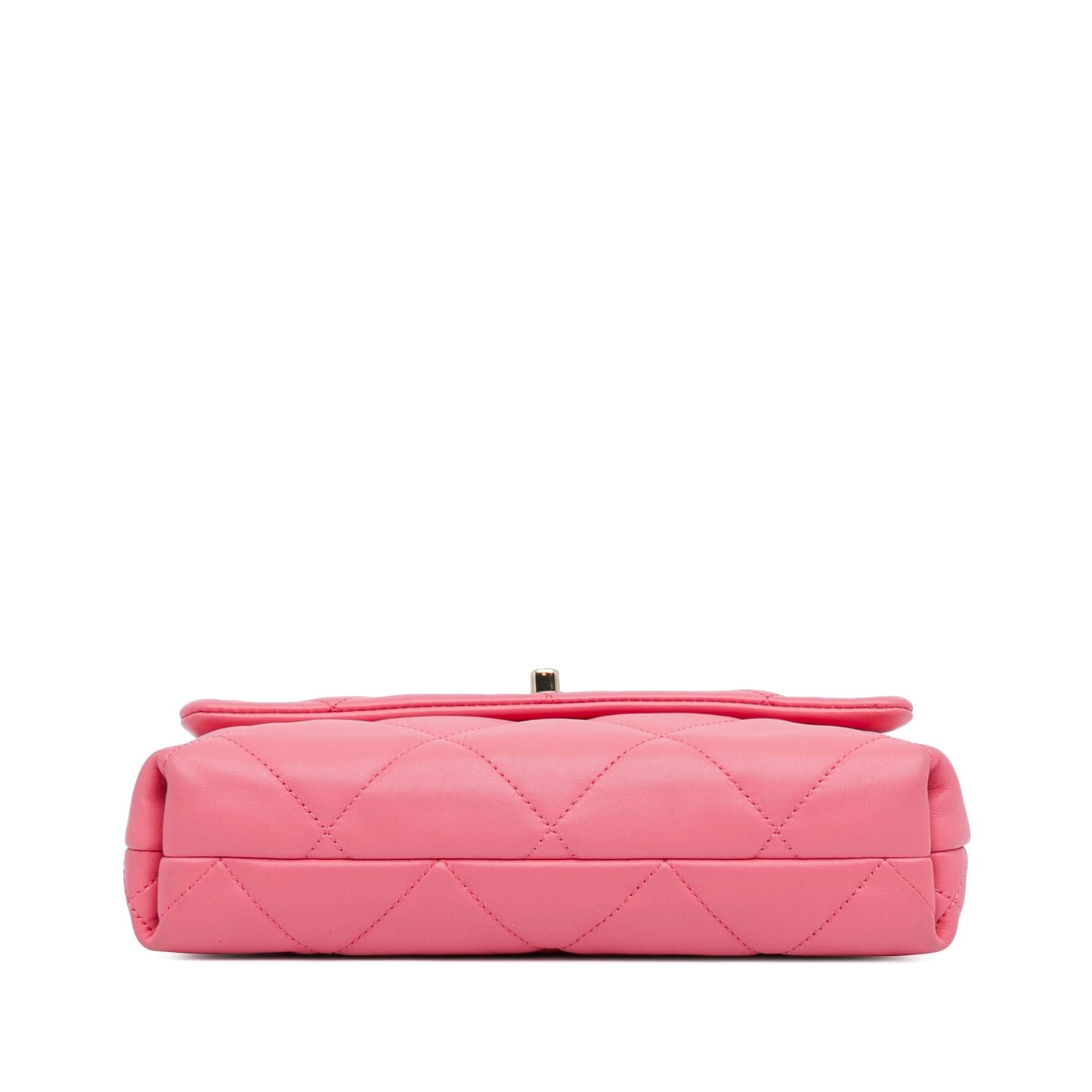 Chanel CC Quilted Lambskin Logo Chain Flap (SHG-Q5syAA) Shoulder Bag