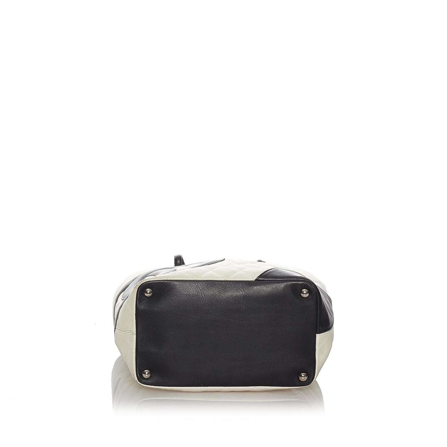Chanel Cambon Ligne Lambskin Leather Tote Bag SHG 27559
