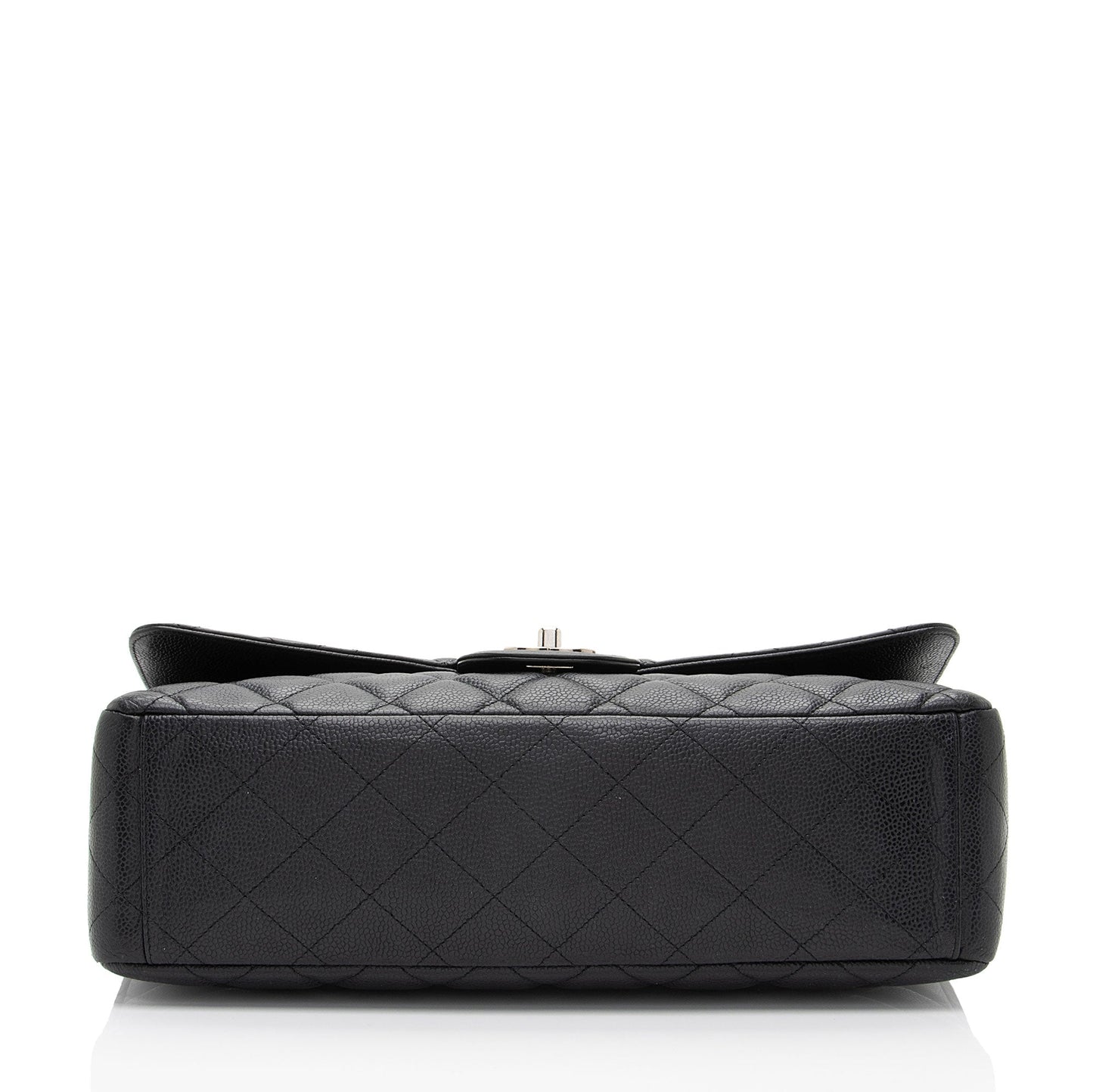 Chanel Caviar Leather Classic Maxi Single Flap Bag (SHF-tdUQSa)