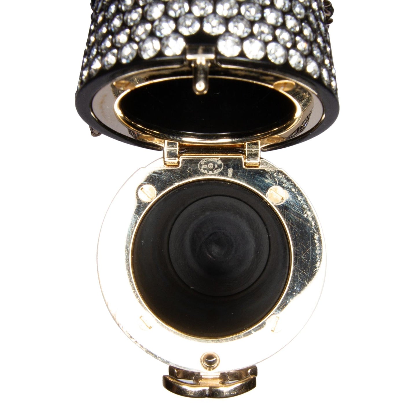 Chanel Crystal Lipstick Case on Chain (SHG-LNtVWT) Handbag