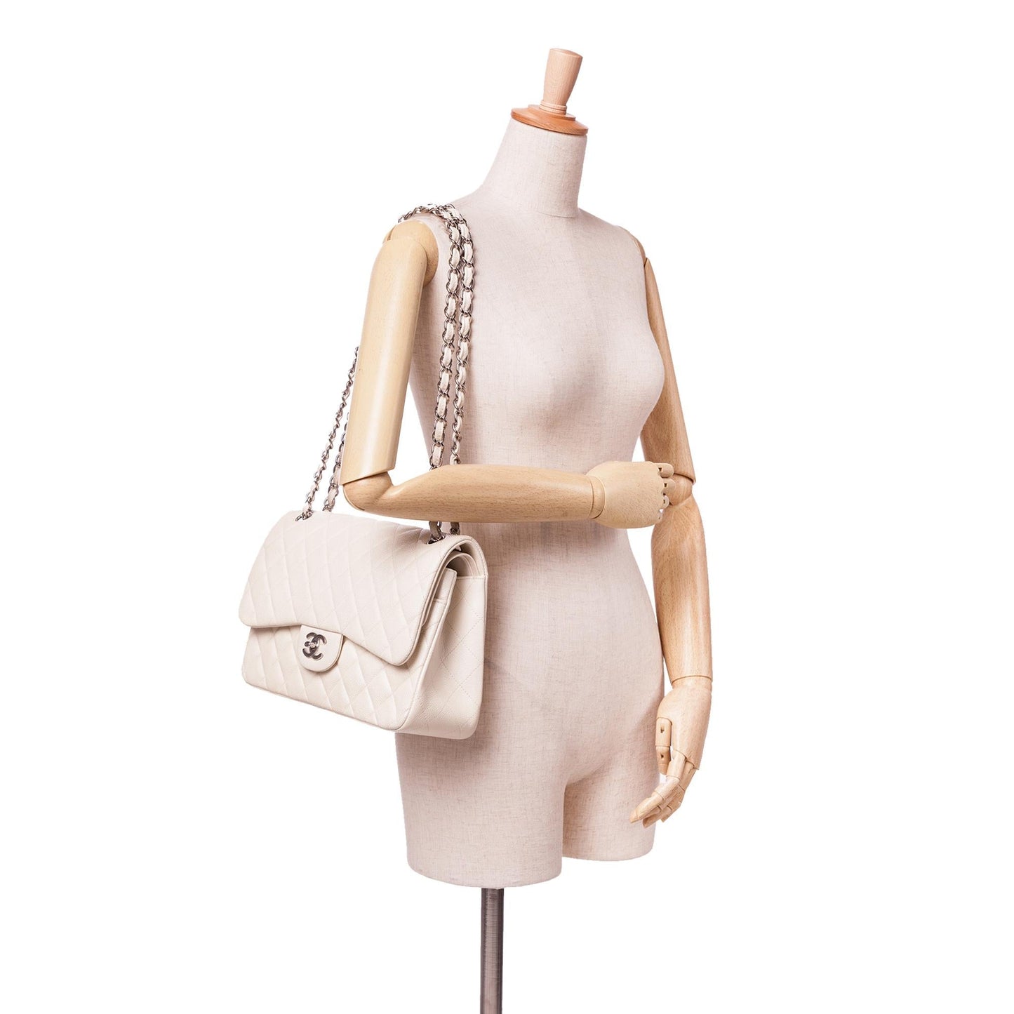 Chanel Jumbo Classic Caviar Double Flap