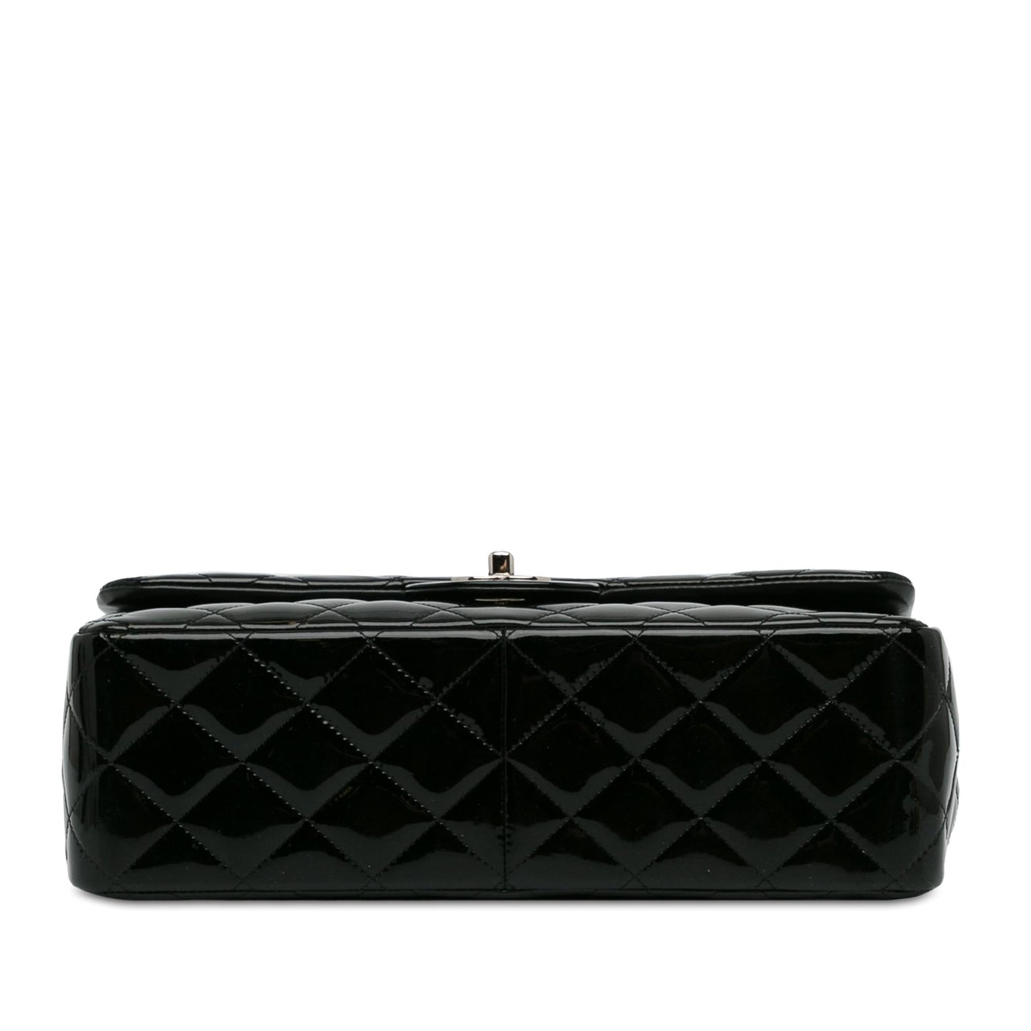 Chanel Jumbo Classic Patent Double Flap (SHG-Emgu8N) Shoulder Bag