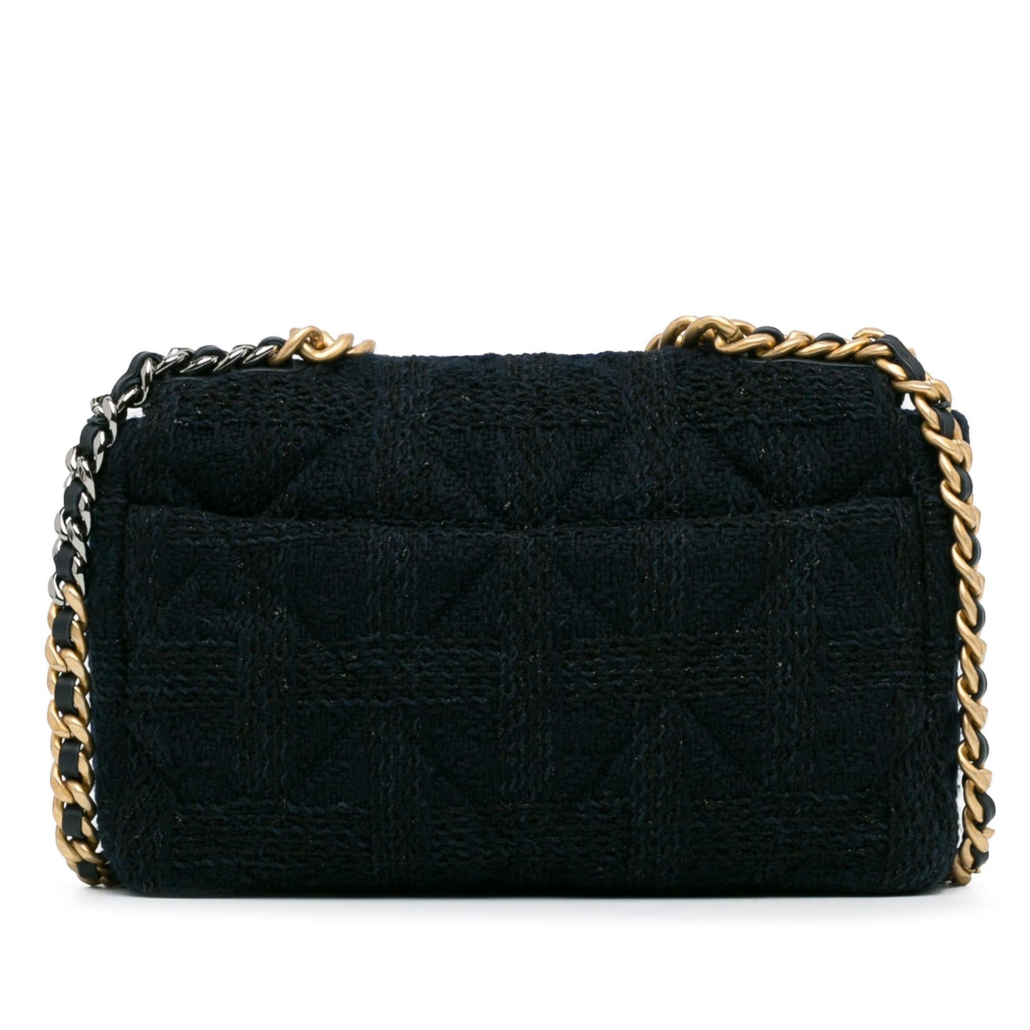 Chanel Large Tweed 19 Flap (SHG-r20HmT) Shoulder Bag
