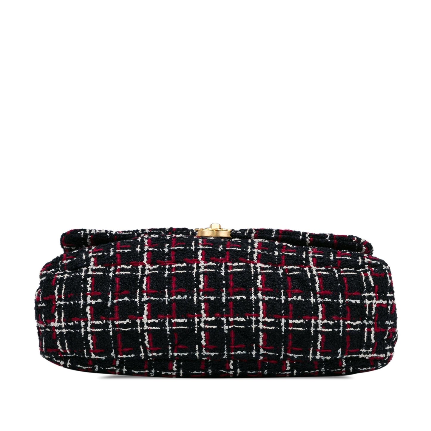 Chanel Maxi Tweed 19 Flap (SHG-KTxJdG) Shoulder Bag