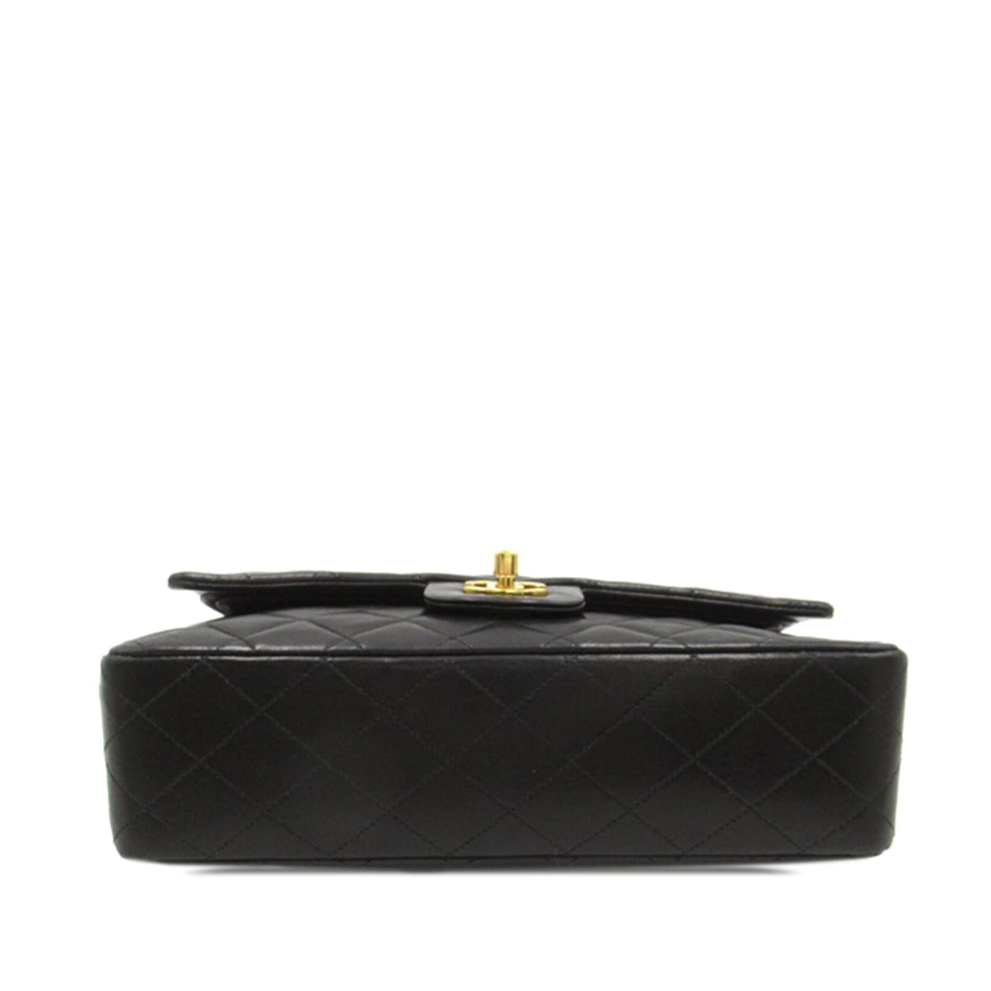 Chanel Medium Classic Lambskin Double Flap (SHG-tJEubT) Shoulder Bag