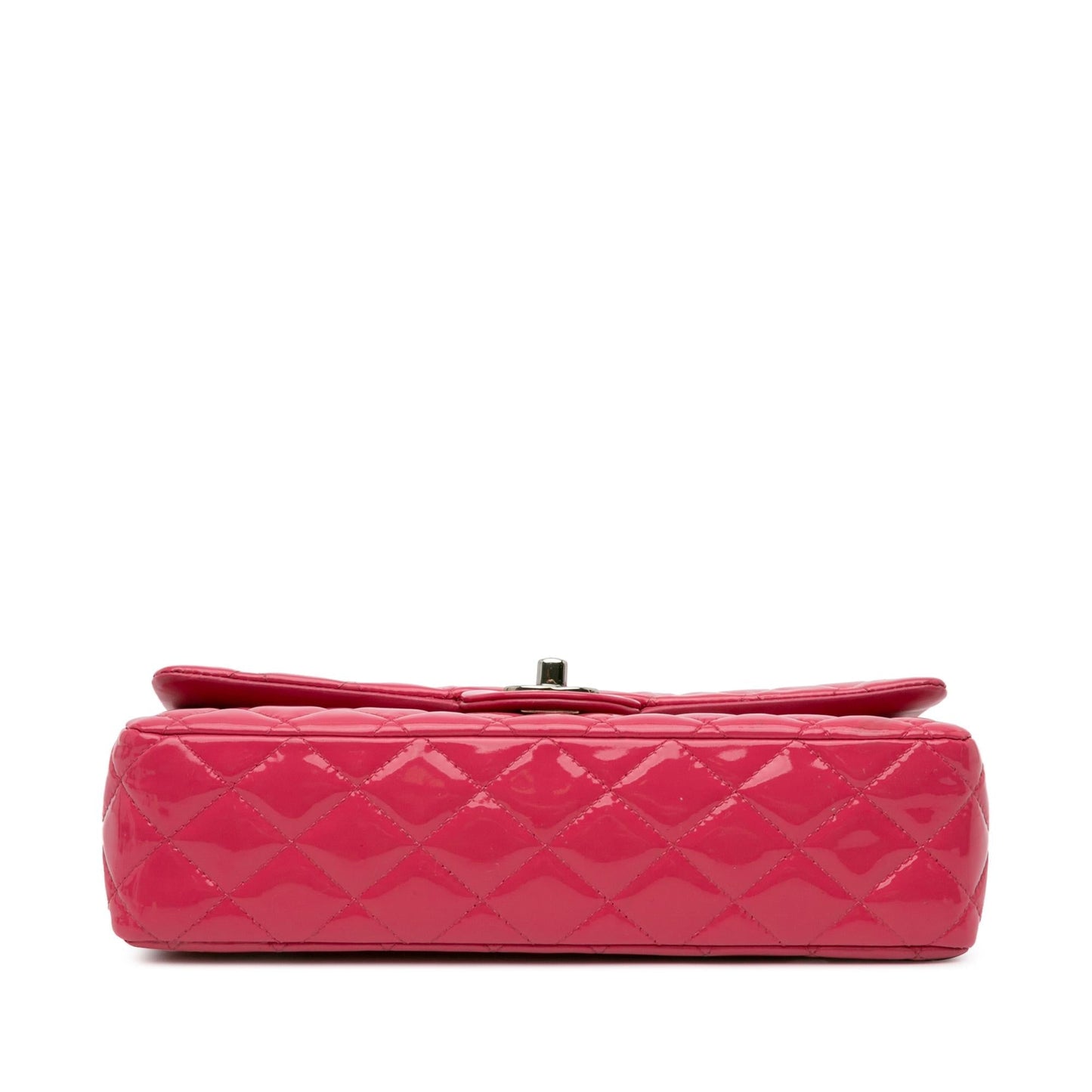Chanel Medium Classic Patent Double Flap (SHG-gwOeOo) Shoulder Bag