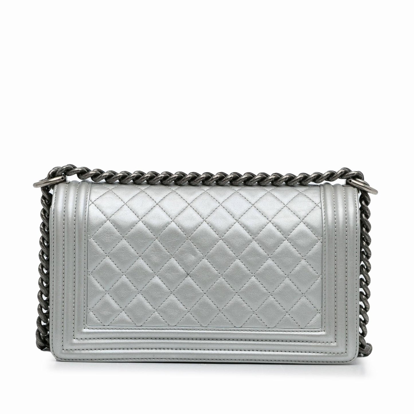 Chanel Medium Metallic Boy Flap (SHG-xCkeOz) Crossbody