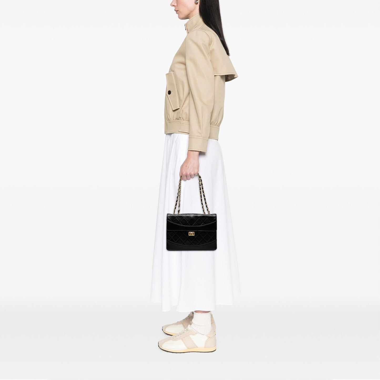 Chanel Medium Quilted Lambskin Mademoiselle Single Flap