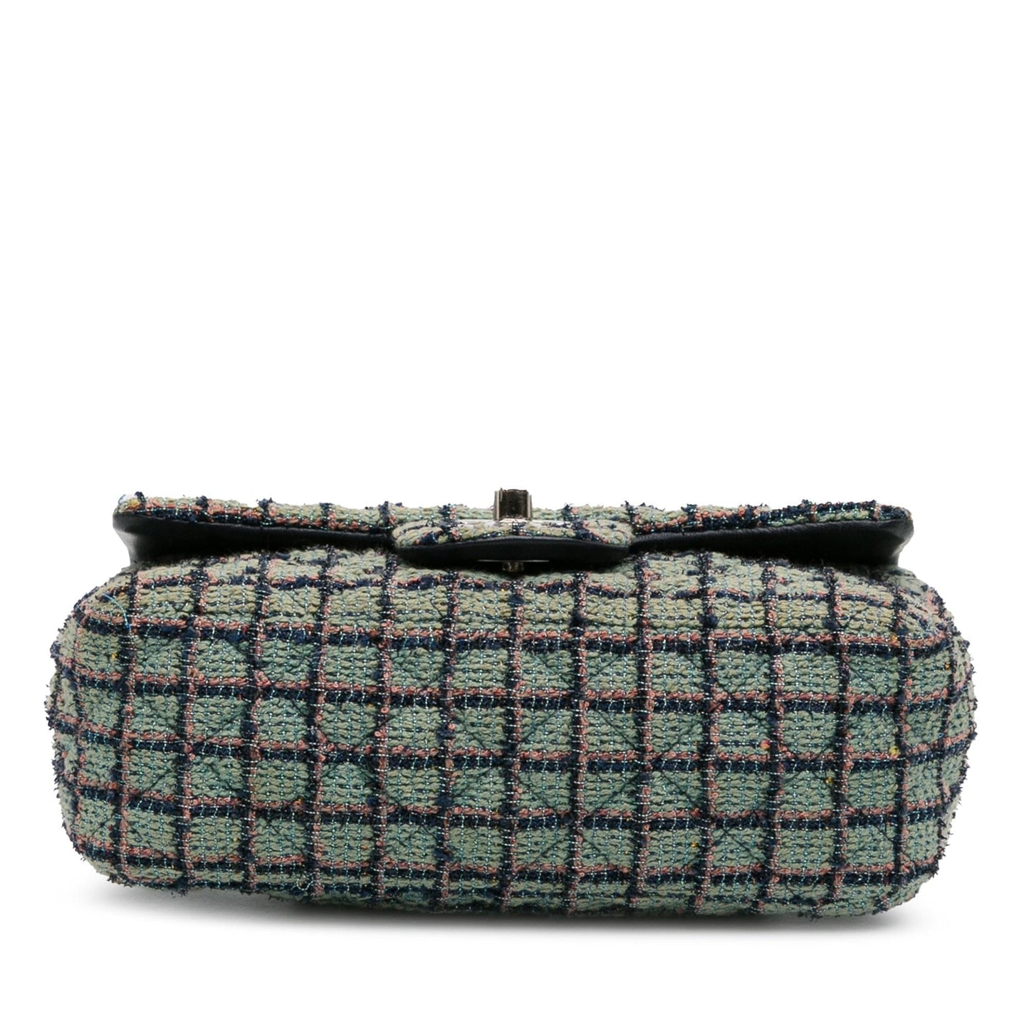 Chanel Mini Rectangular Classic Tweed Flap (SHG-QUYc9A) Crossbody