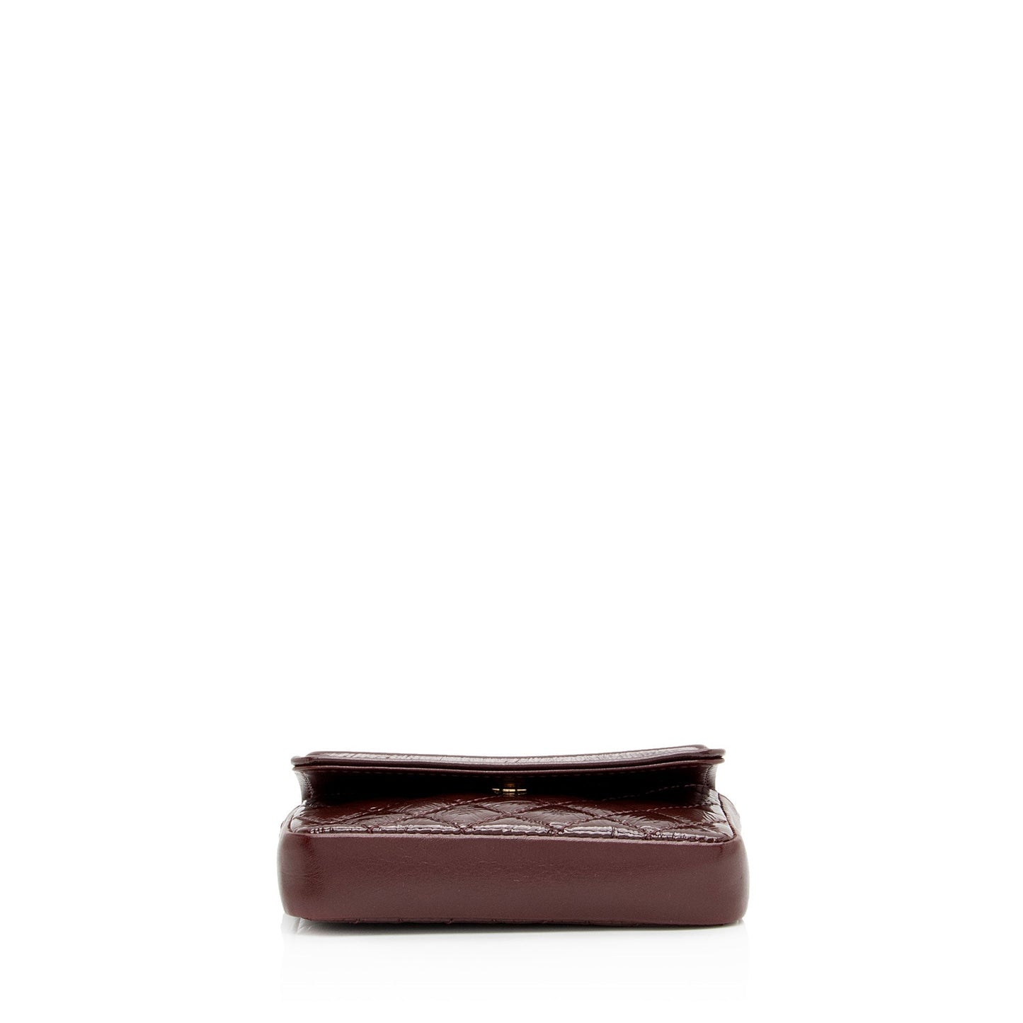 Chanel Shiny Aged Calfskin Flap Belt Bag (SHF-lqkDBp)