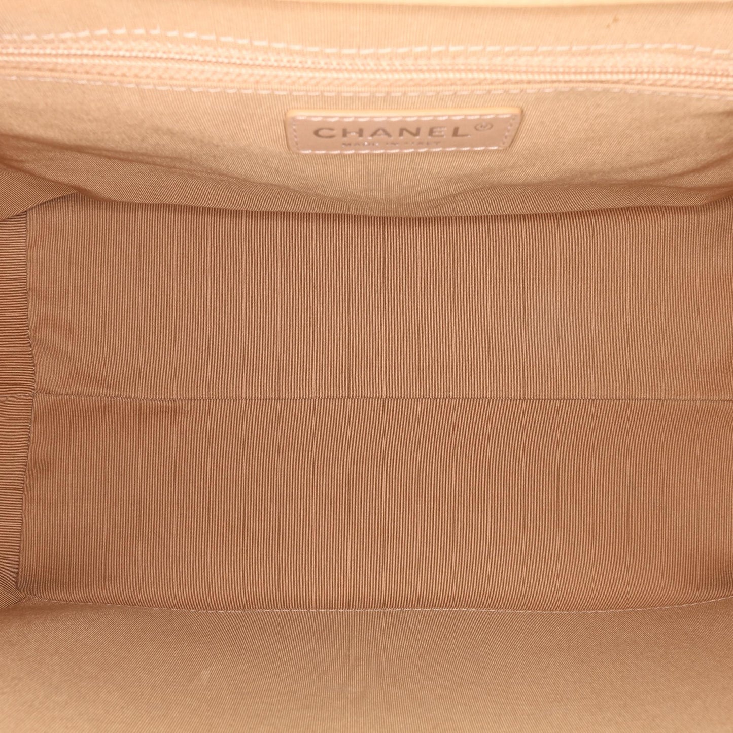 Chanel Small Quilted Calfskin Easy Shopping Tote