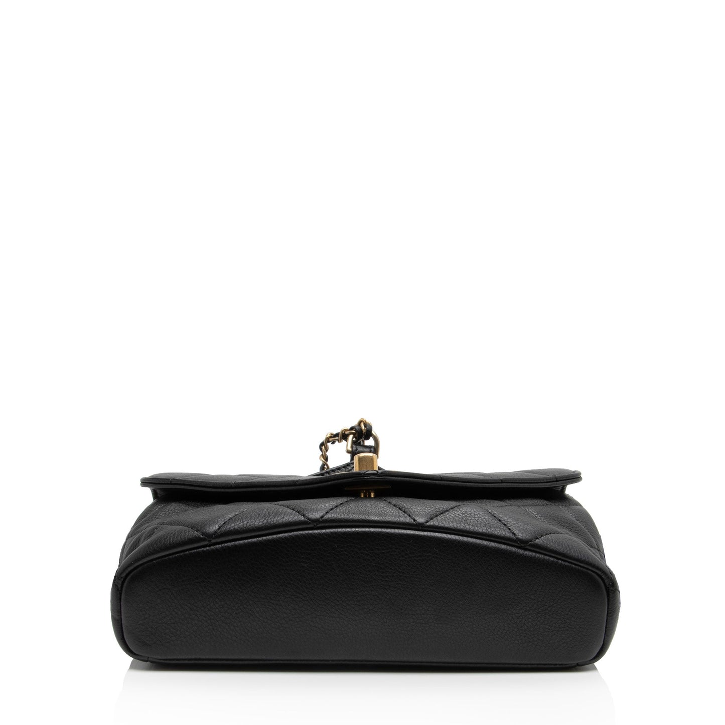 Chanel Calfskin Quilted Carry With Chic Flap Waist Bag