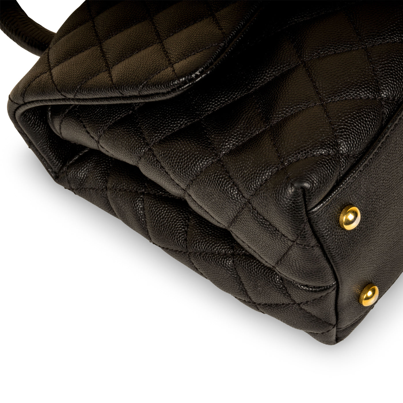 Chanel Coco Handle Flap Bag - Lizard Handle
