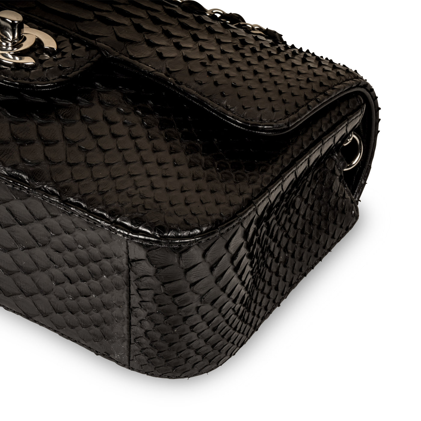 Chanel Classic Flap Bag - Mini Rectangular - Python