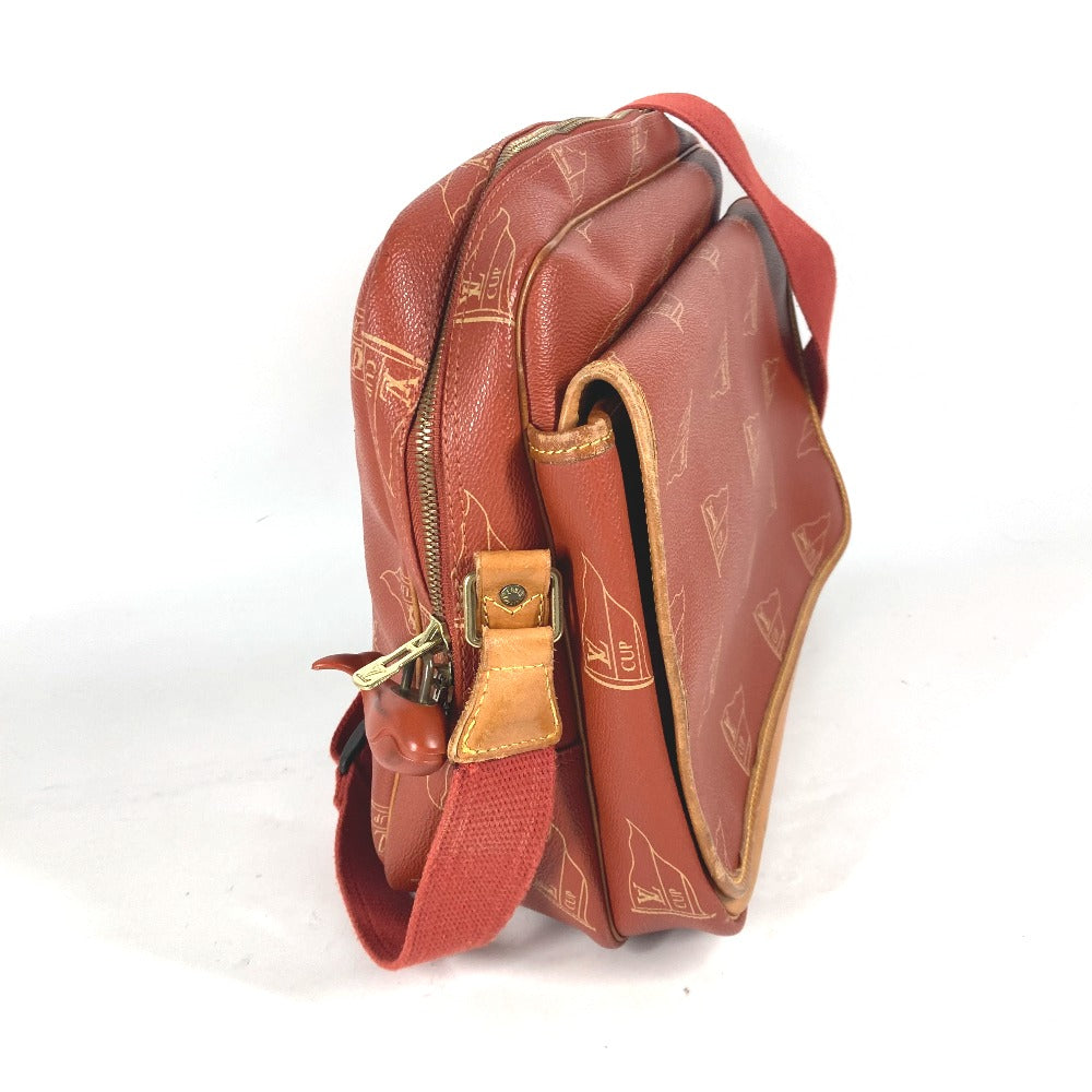 LOUIS VUITTON Shoulder Bag canvas Orange LVCUP Louis Vuitton Cup Calvi unisex(Unisex)