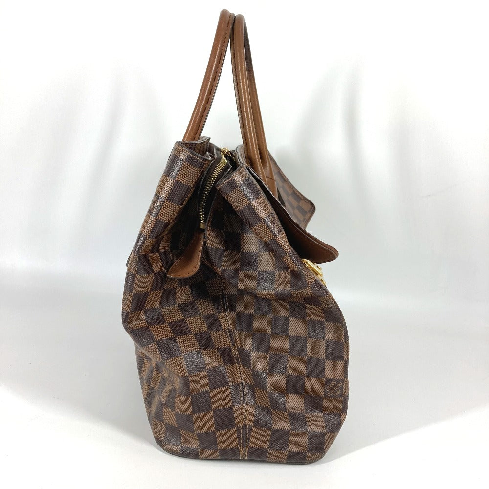 LOUIS VUITTON Handbag Damier canvas Brown Damier Ascot