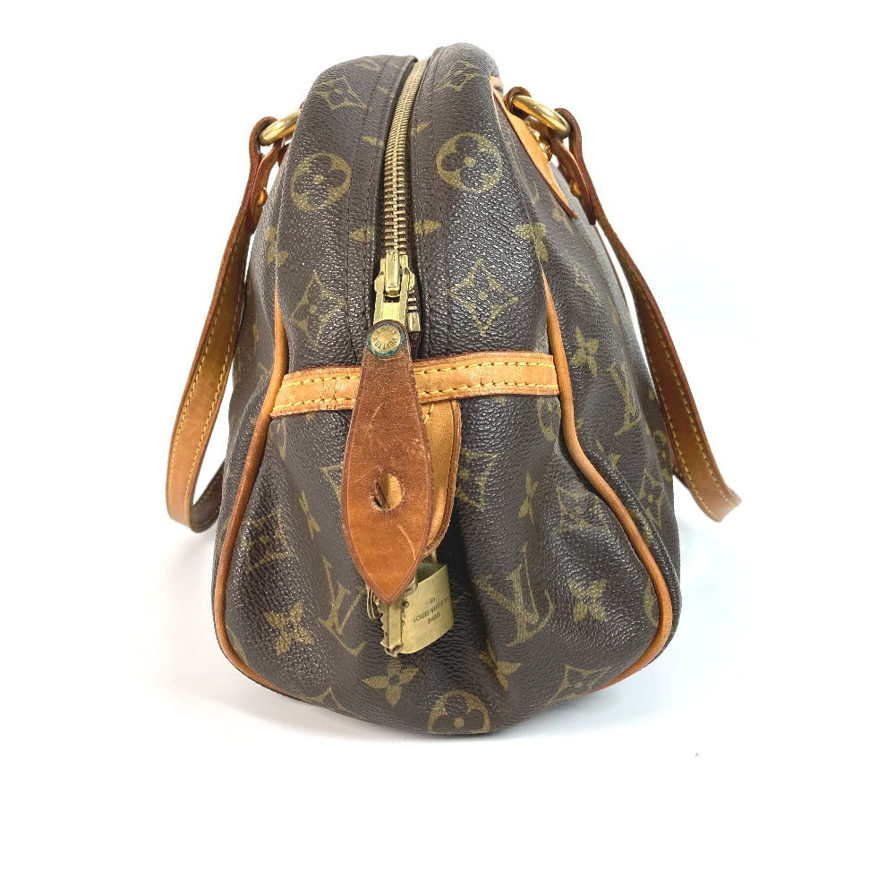 LOUIS VUITTON Shoulder Bag Monogram canvas Brown Monogram Montorgueil PM