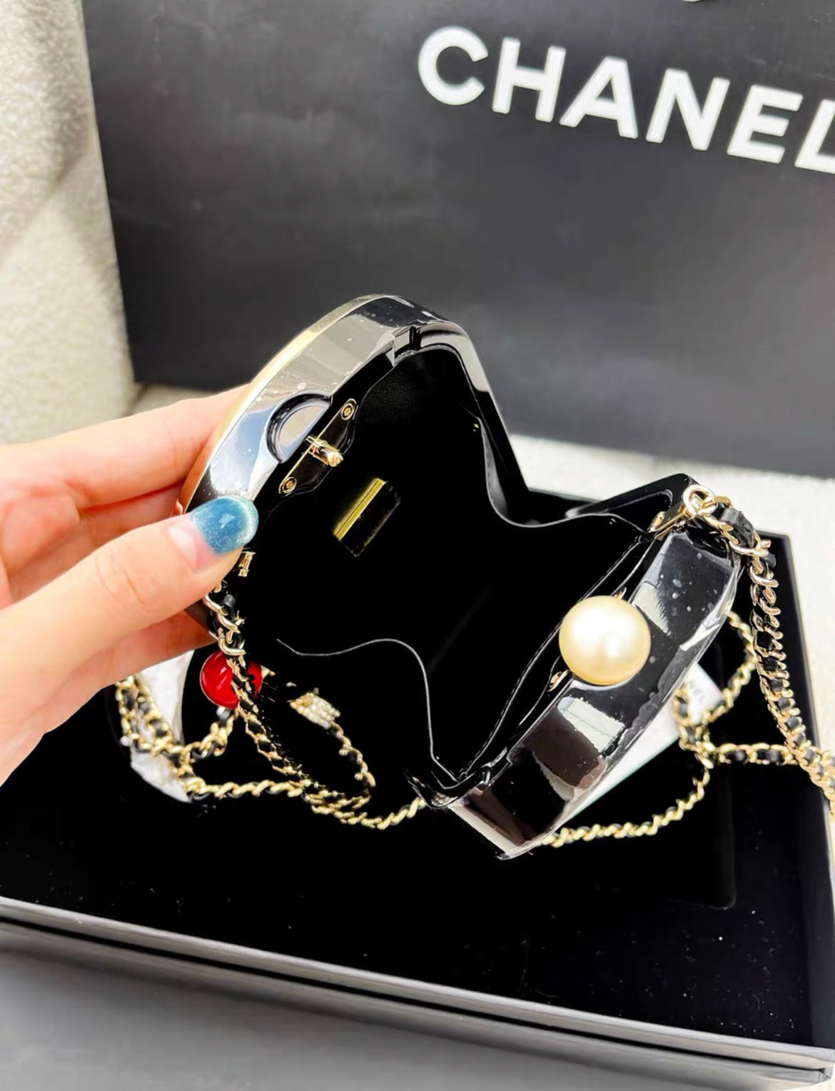 CHANEL CASINO MINAUDIÃRE BAG 23C MONACO SLOT MACHINE EVENING CLUTCH